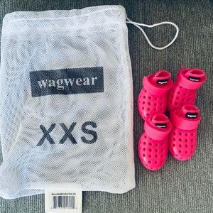 WAGWELLIES MOJAVE XXS Paw Protecting Hot Weather Boot (Hot Pink)